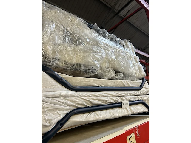 2x luxe opklapbed, vouwbed met matras troonz - afbeelding 3 van  3