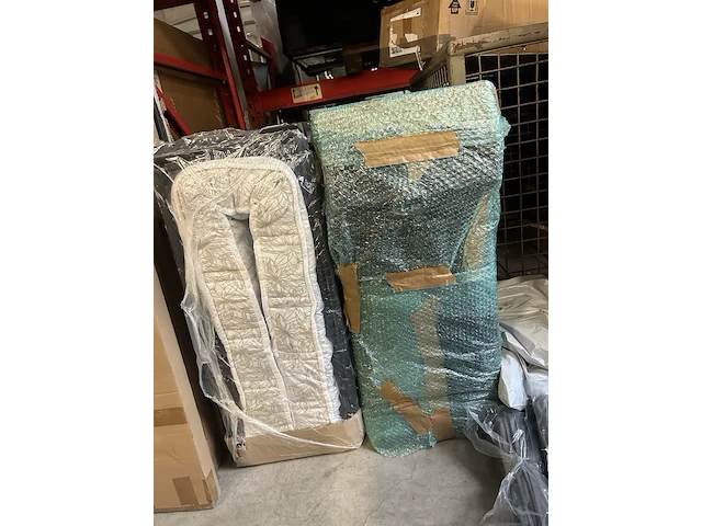 2x luxe opklapbed, vouwbed met matras troonz - afbeelding 1 van  4