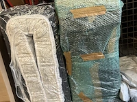 2x luxe opklapbed, vouwbed met matras troonz - afbeelding 1 van  4