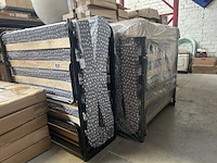 2x luxe opklapbed, vouwbed met matras - afbeelding 1 van  5