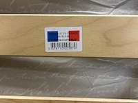2x luxe opklapbed/vouwbed met matras 90x190 - afbeelding 4 van  4