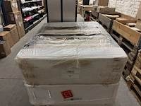 2x luxe opklapbed/vouwbed met matras 90x210 troonz, verona deluxe - afbeelding 3 van  4