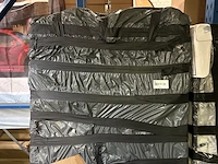 2x luxe opklapbed/vouwbed met matras - afbeelding 2 van  4
