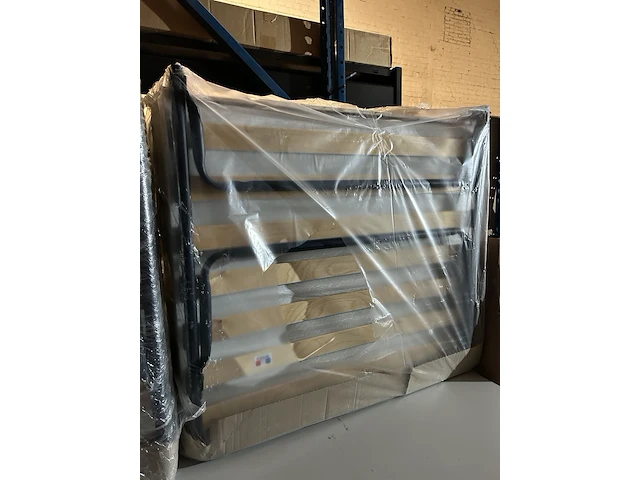 2x luxe opklapbed/vouwbed met matras - afbeelding 3 van  3