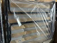 2x luxe opklapbed/vouwbed met matras - afbeelding 3 van  3