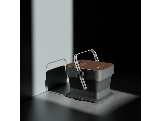 2x luxe voetenbad met massage, opvouwbaar lunasea, foot bath k1 - afbeelding 3 van  3