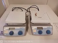 2x magneetroerder met verwamingsplaat vwr advanced, vms-c7 - afbeelding 1 van  8