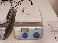 2x magneetroerder met verwamingsplaat vwr advanced, vms-c7 - afbeelding 4 van  8