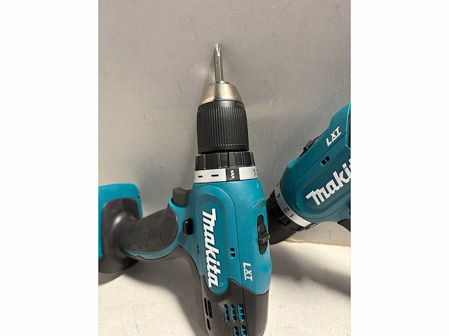 (2x) makita accuschroefmachine ddf 453 body - afbeelding 3 van  3
