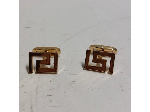 2x manchetteknoop, versace - afbeelding 3 van  3