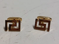 2x manchetteknoop, versace - afbeelding 3 van  3