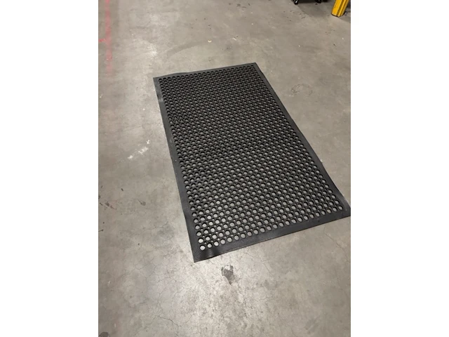 2x mat voor horecakeuken zwart - afbeelding 1 van  3