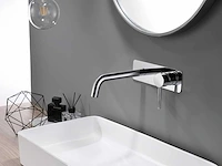 2x mawialux inbouw muurkraan - chroom - afbeelding 3 van  9