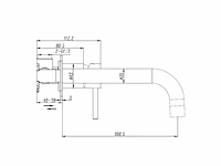 2x mawialux inbouw muurkraan - chroom - afbeelding 6 van  9