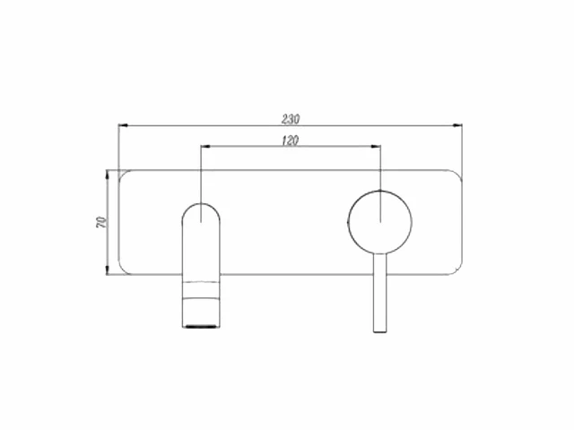 2x mawialux inbouw muurkraan - chroom - afbeelding 8 van  9