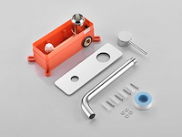 2x mawialux inbouw muurkraan - chroom - afbeelding 4 van  9