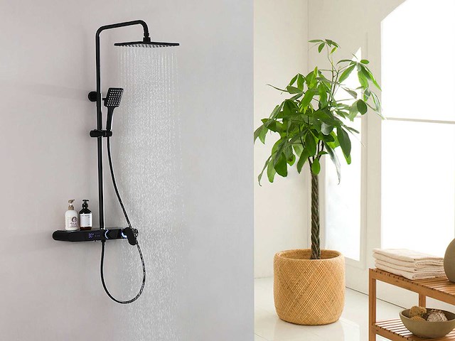 2x mawialux opbouw regendoucheset - digitaal display - afbeelding 5 van  7