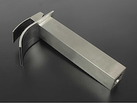 2x mawialux wastafelkraan - hoog model - chrome of rvs - afbeelding 4 van  19