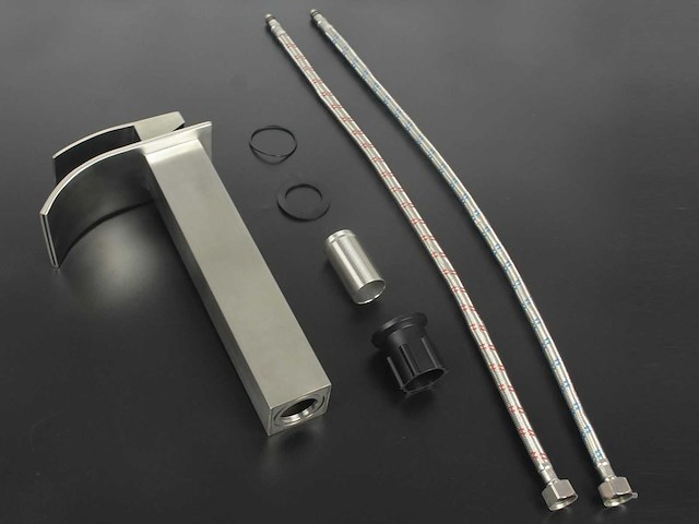 2x mawialux wastafelkraan - hoog model - chrome of rvs - afbeelding 18 van  19