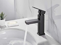 2x mawialux wastafelkraan - mat zwart - afbeelding 32 van  32