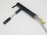 2x mawialux wastafelkraan - uitrekbare kop - mat zwart - afbeelding 5 van  7