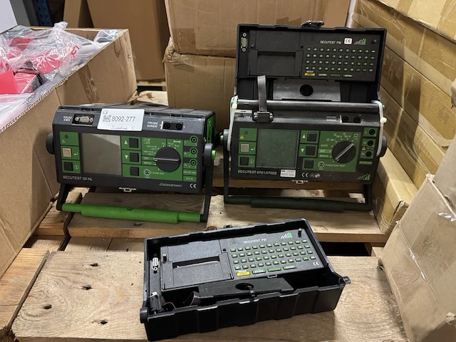 2x meetapparatuur secutest 0701/0702s, secutest sii nl - afbeelding 1 van  8