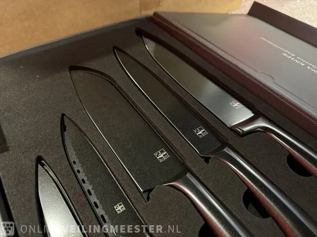 2x messenset zwart - afbeelding 3 van  3
