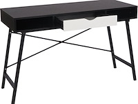 2x modern bureau (zwaar), zwart - afbeelding 1 van  1