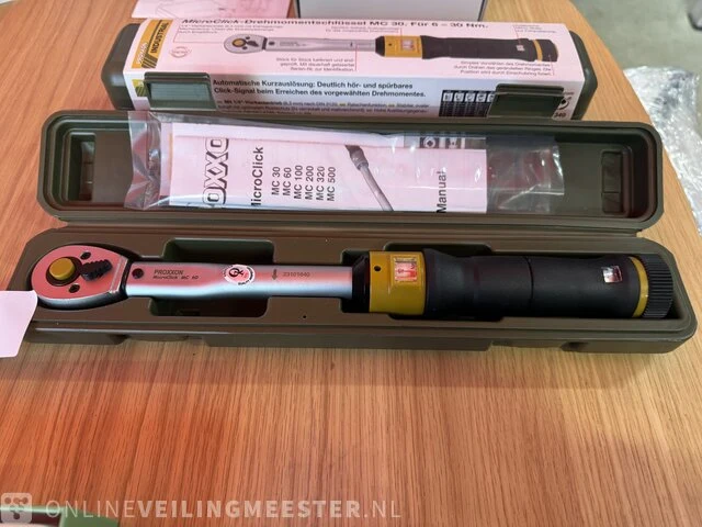 2x momentsleutel proxxon - afbeelding 3 van  4
