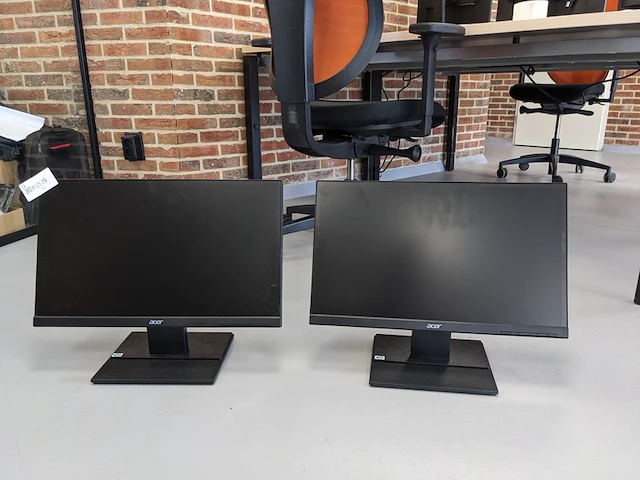 2x monitor , acer, v226hql, 2021 - afbeelding 1 van  5