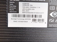 2x monitor , acer, v226hql, 2021 - afbeelding 4 van  5