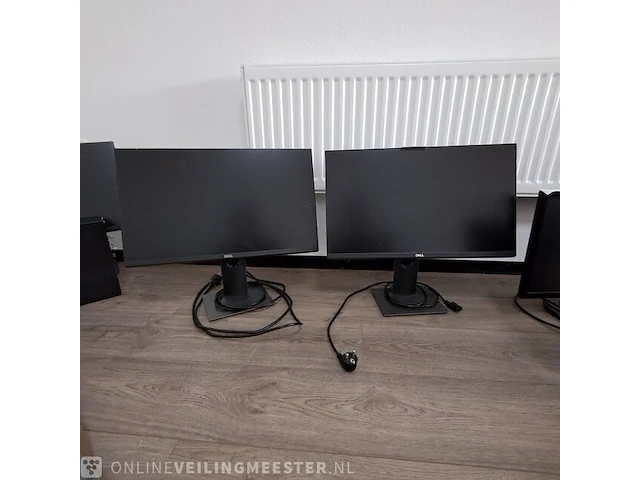 2x monitor dell, p2419h, bouwjaar 2020 - afbeelding 1 van  5