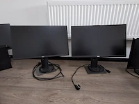 2x monitor dell, p2419h, bouwjaar 2020 - afbeelding 1 van  5