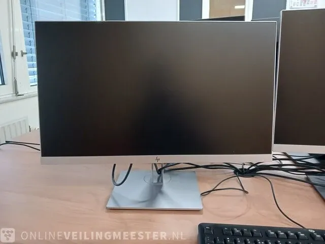 2x monitor hp e243, met dockingstation usb-c multi-stream technology - afbeelding 2 van  7