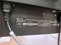 2x monitor hp e243, met dockingstation usb-c multi-stream technology - afbeelding 3 van  7