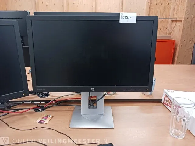 2x monitor hp, elite display e232 met dockingstation e-tec - afbeelding 2 van  8
