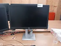 2x monitor hp, elite display e232 met dockingstation e-tec - afbeelding 2 van  8