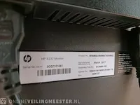 2x monitor hp, elite display e232 met dockingstation e-tec - afbeelding 5 van  8