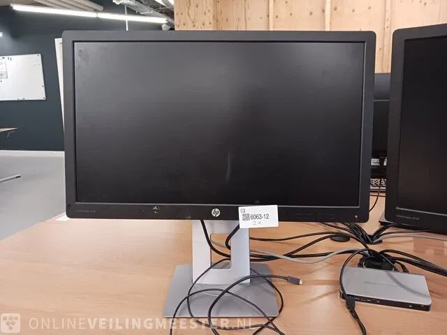 2x monitor hp elitedisplay e232, met dokcingstation usb-c multi-stream technology - afbeelding 4 van  7