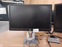 2x monitor hp elitedisplay e232, met dokcingstation usb-c multi-stream technology - afbeelding 4 van  7