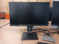 2x monitor iiyama pro lite 24", met dockingstation usb-c multi-stream technology - afbeelding 2 van  7