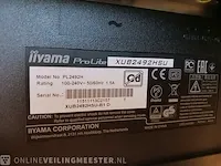 2x monitor iiyama pro lite 24", met dockingstation usb-c multi-stream technology - afbeelding 3 van  7