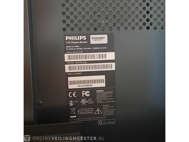 2x monitor op 1x standaard philips, bdl5231v - afbeelding 9 van  18