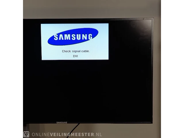2x monitor op 1x standaard samsung, lh46msplbb - afbeelding 2 van  18