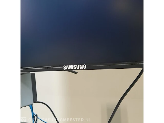 2x monitor op 1x standaard samsung, lh46msplbb - afbeelding 3 van  18