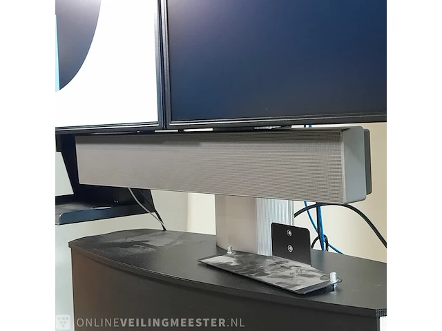 2x monitor op 1x standaard samsung, lh46msplbb - afbeelding 4 van  18