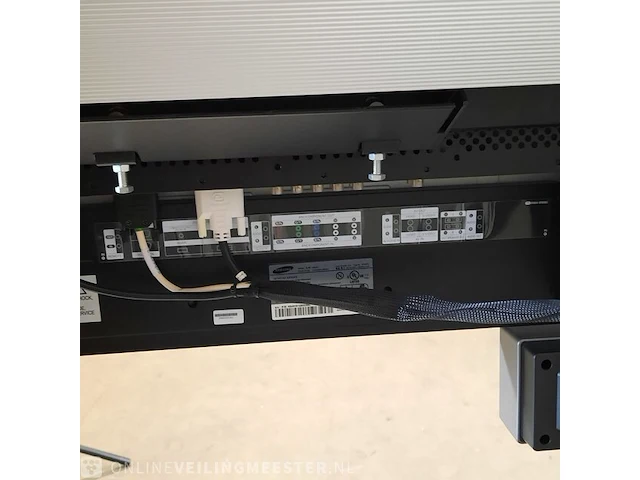 2x monitor op 1x standaard samsung, lh46msplbb - afbeelding 2 van  16