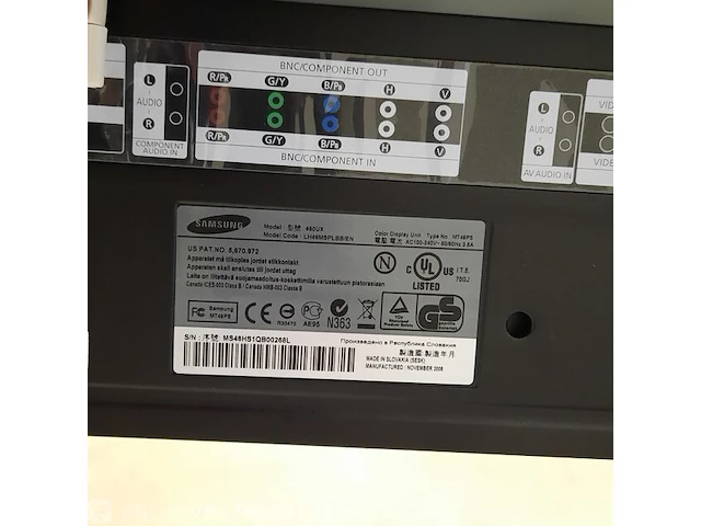 2x monitor op 1x standaard samsung, lh46msplbb - afbeelding 3 van  16