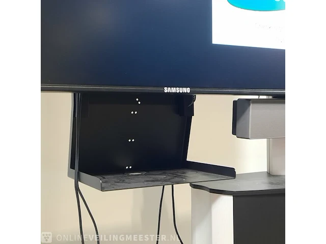 2x monitor op 1x standaard samsung, lh46msplbb - afbeelding 10 van  16