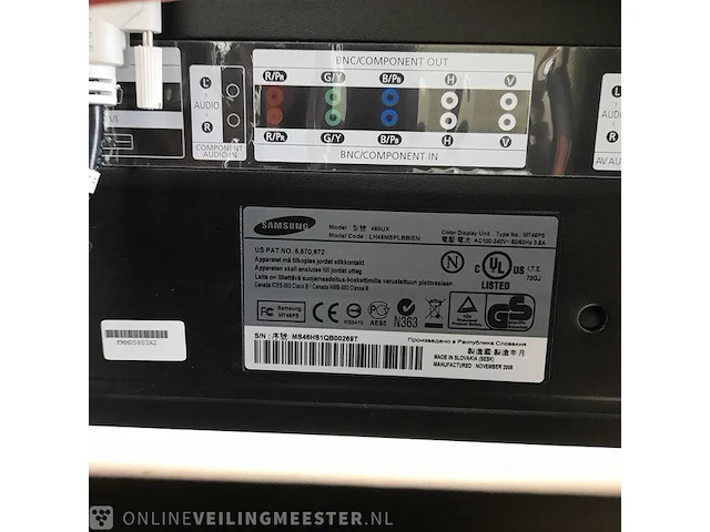 2x monitor op 1x standaard samsung, lh46msplbb - afbeelding 13 van  16